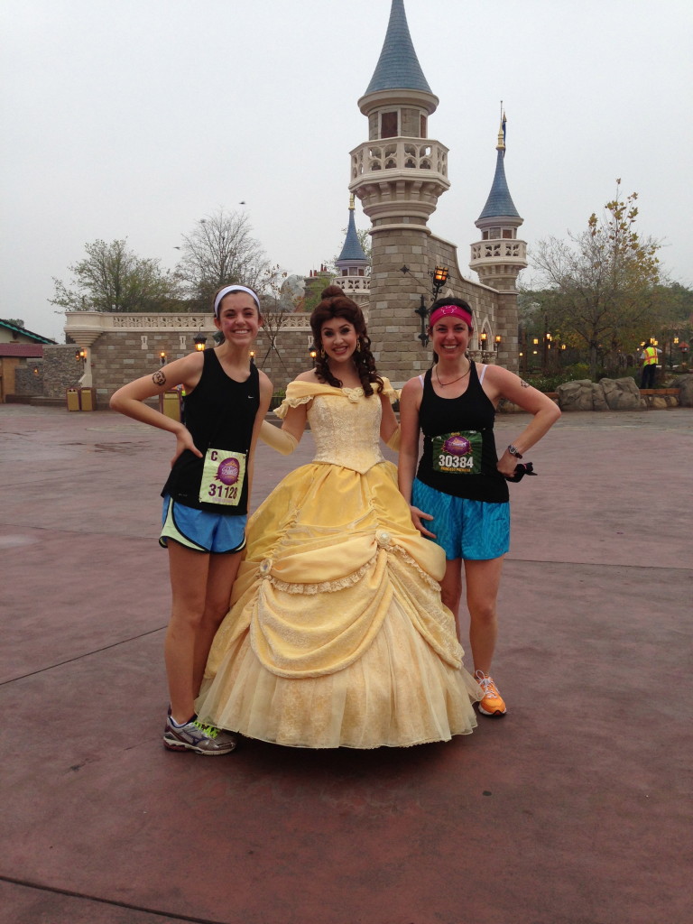 Belle at Disney Princess Half Marathon