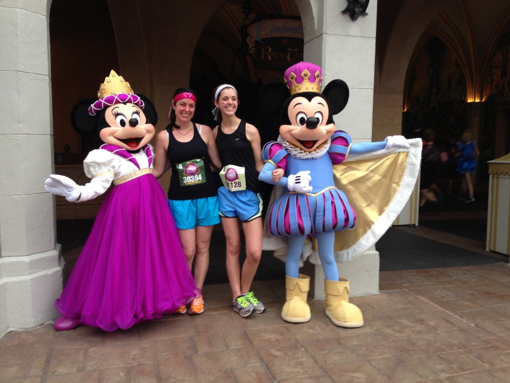 Minnie and Mickey! Disney Princess Half Marathon