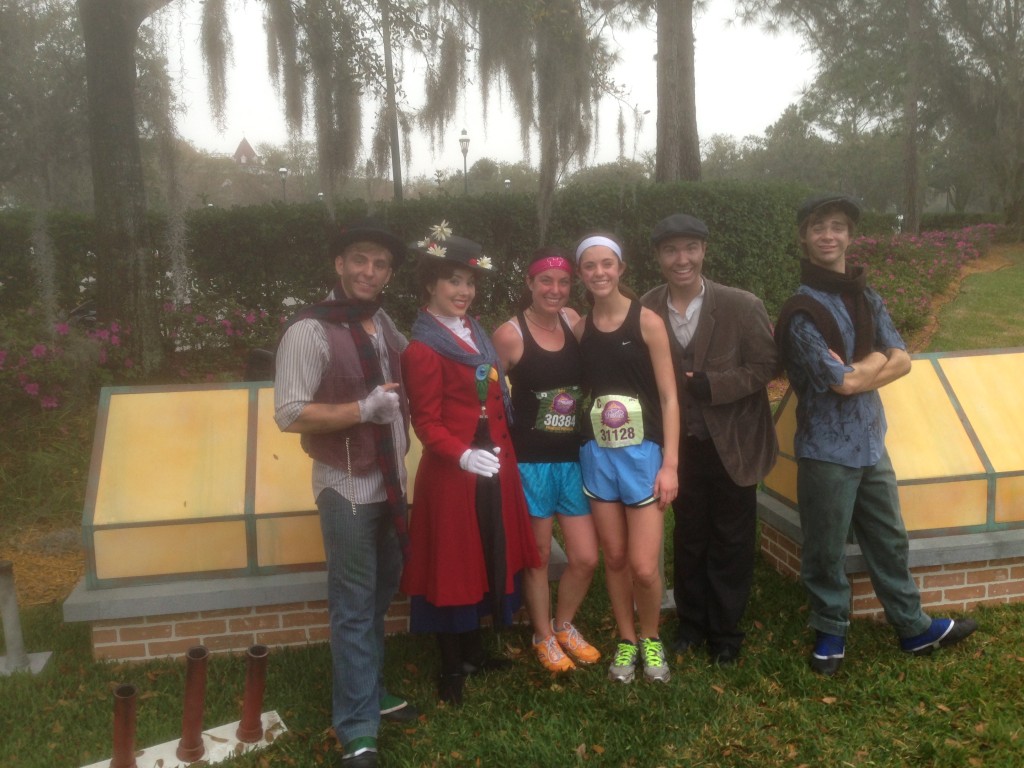 Mary Poppins at Princess Half Marathon