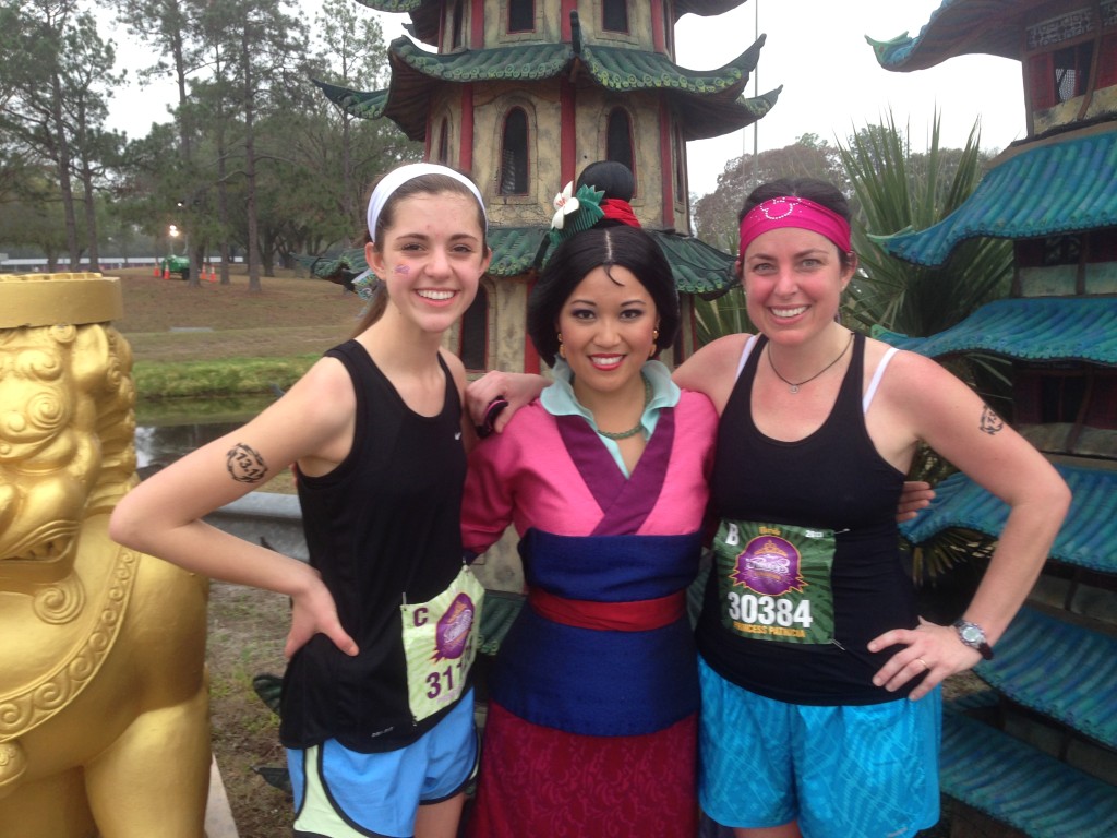 Mulan at Princess Half Marathon