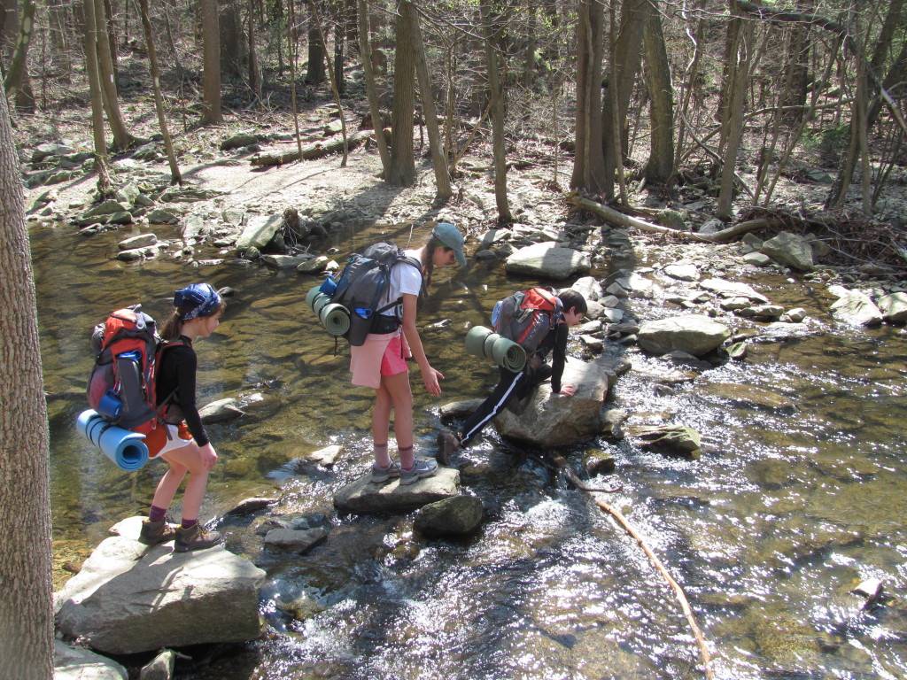 Hiking on the Appalachian Trail Backpacking with kids