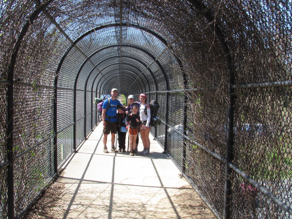 Backpacking with kids Tunnel Crossing- Appalachian Trail