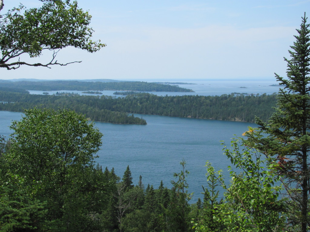 View From Lookout Louise at Isle Royale National Park