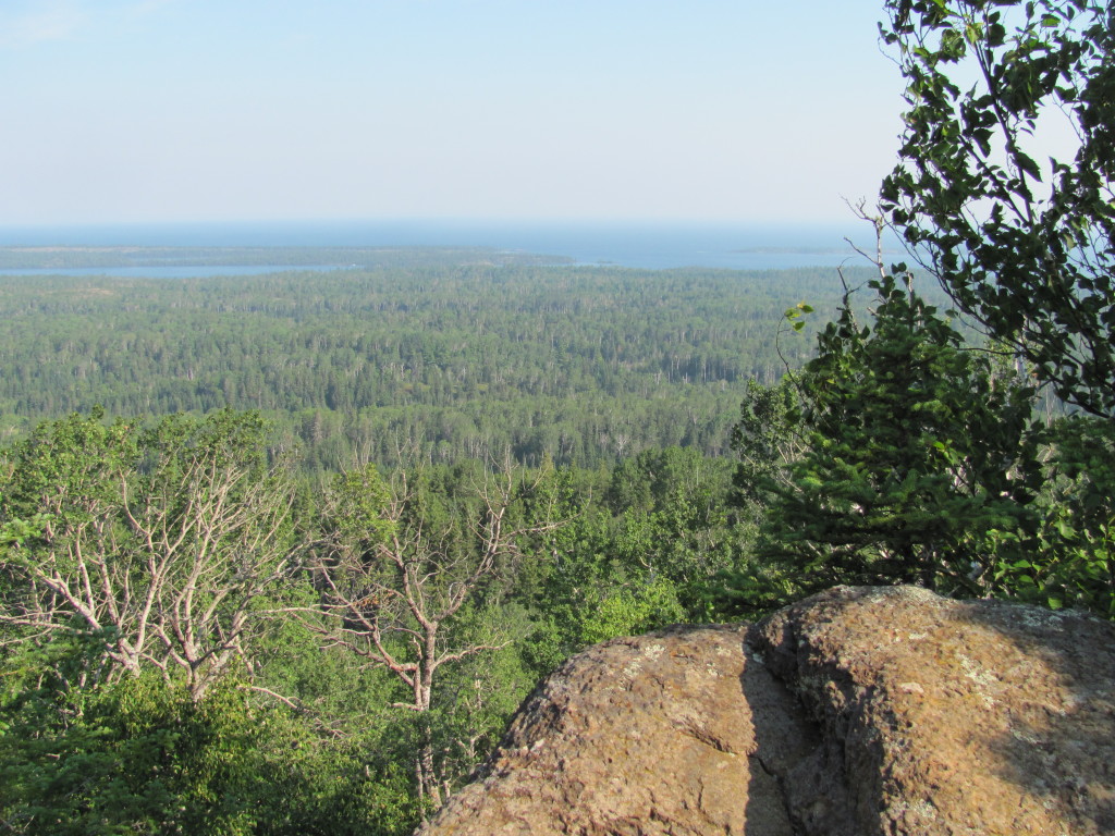 Views From Greenstone Ridge Trail on Isle Royale National Park