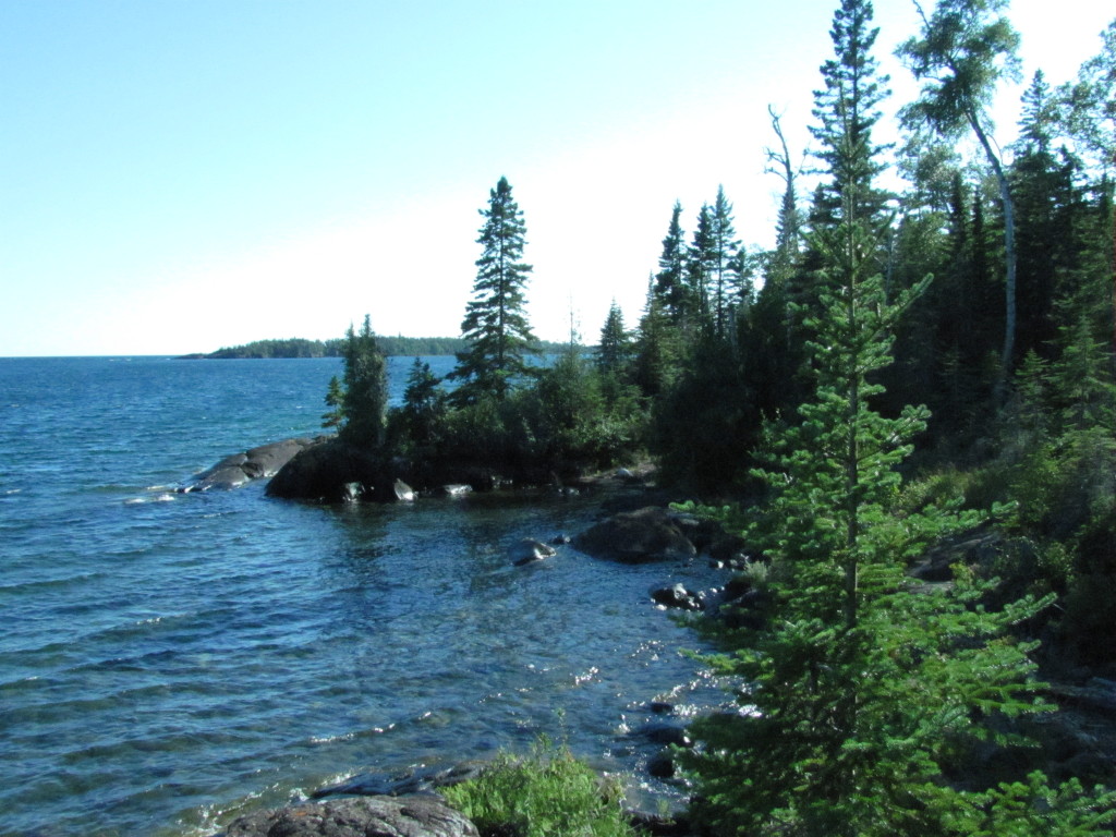 Views from Scoville Point Trail in Isle Royale