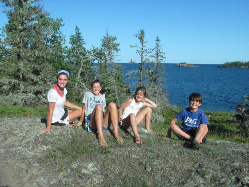 Scoville Point Trail in Isle Royale