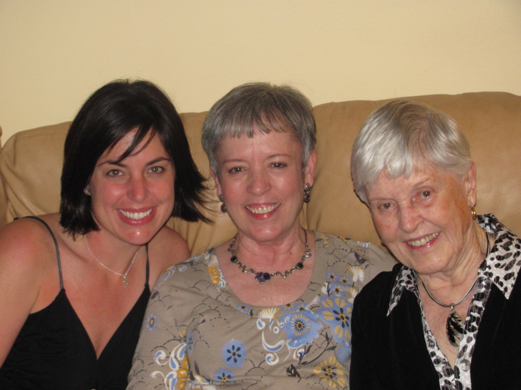 Three Generations- Me, My Mom and My Grandma