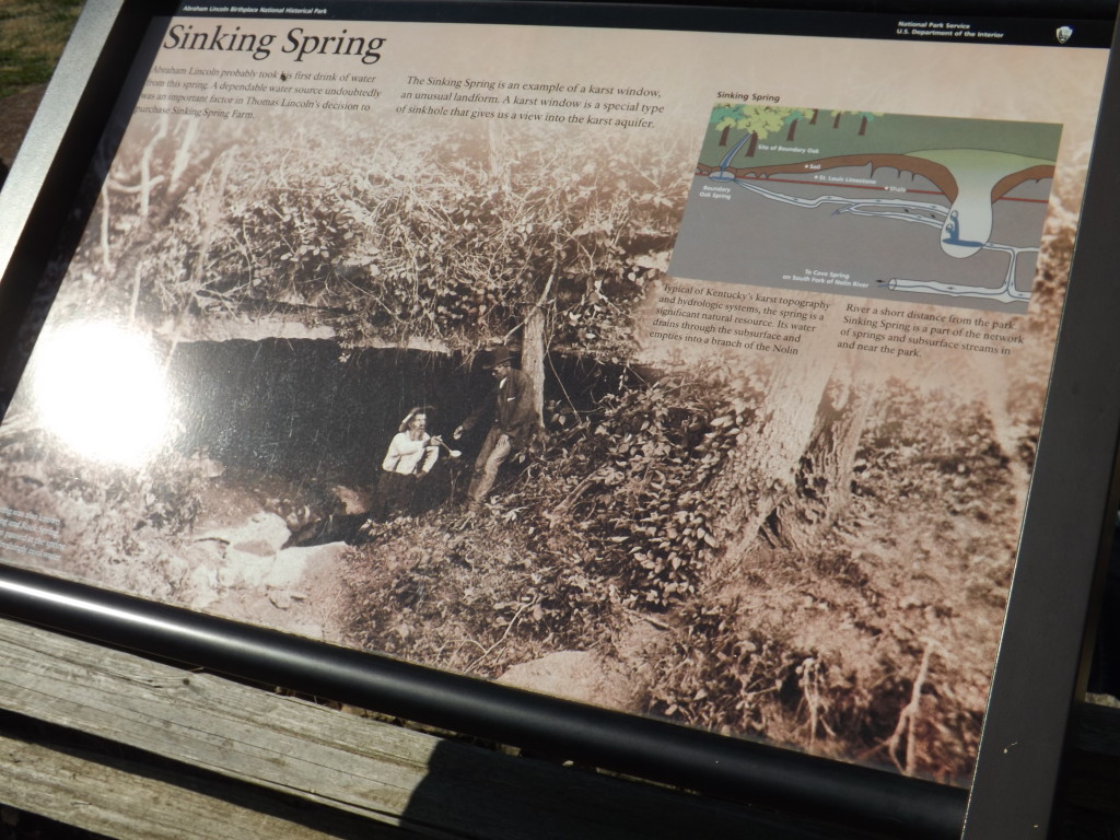 Sinking Spring at Abraham Lincoln Birthplace National Historical Site