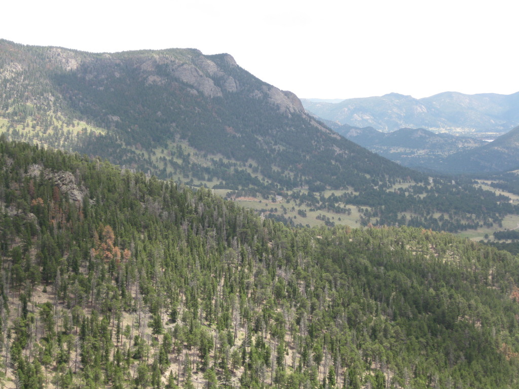 Rocky Mountain National Park Along the Trail Ridge Scenic Drive
