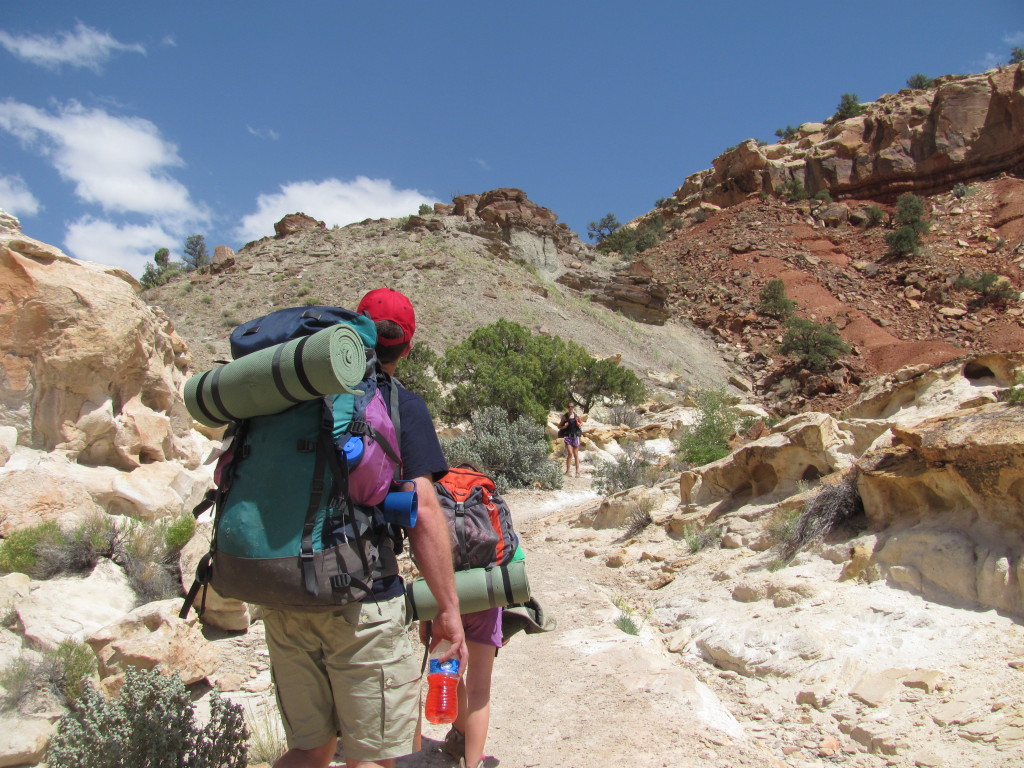Backpacking Capitol Reef: Hiking the Chimney Rock Trail in Capitol Reef National Park