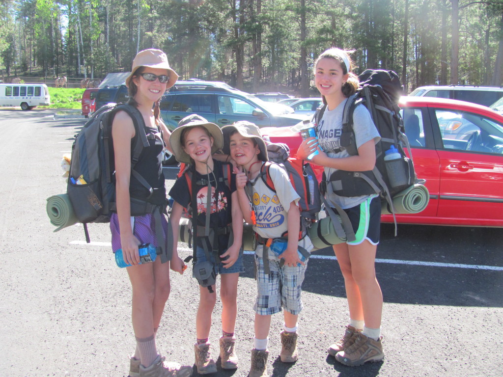 Grand Canyon Rim to Rim with kids