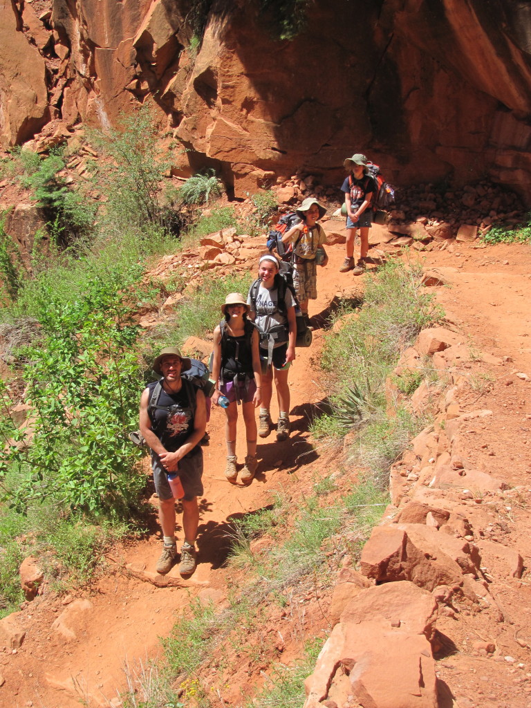 Grand Canyon Rim to Rim with kids-Hiking the North Kaibab Trail in Grand Canyon National Park