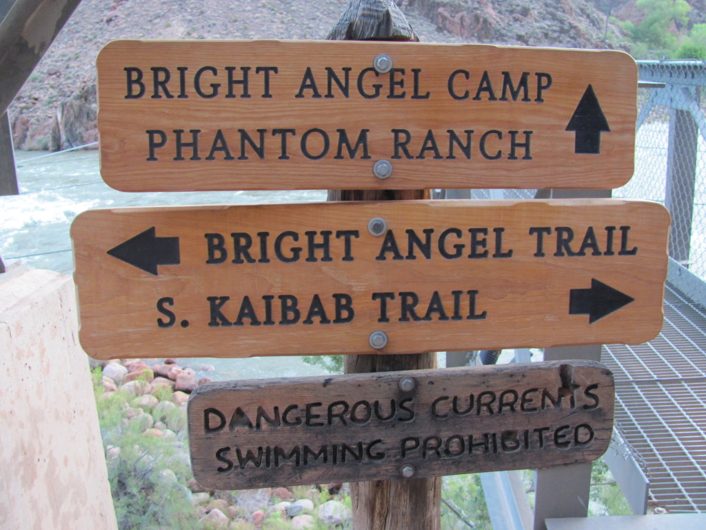 Grand Canyon Rim to Rim with kids: River Trail at Phantom Ranch