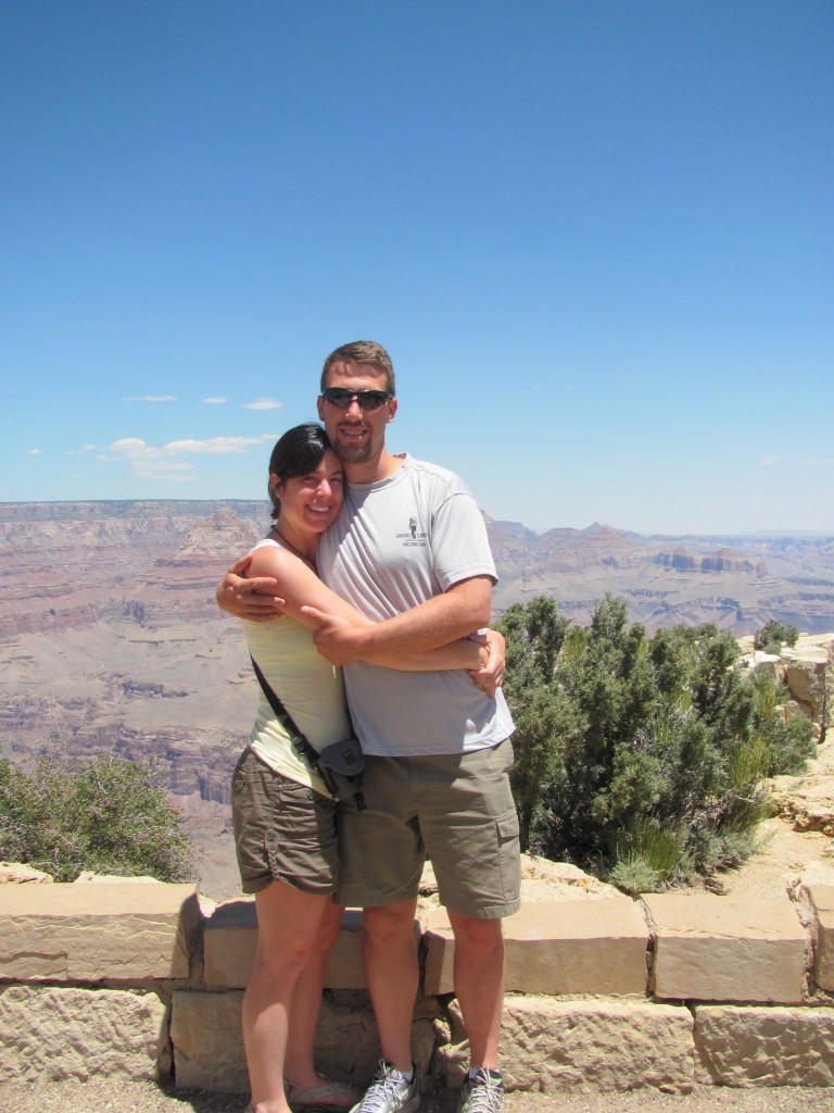 Grand Canyon Rim to Rim with kids: So Glad to See Dave!