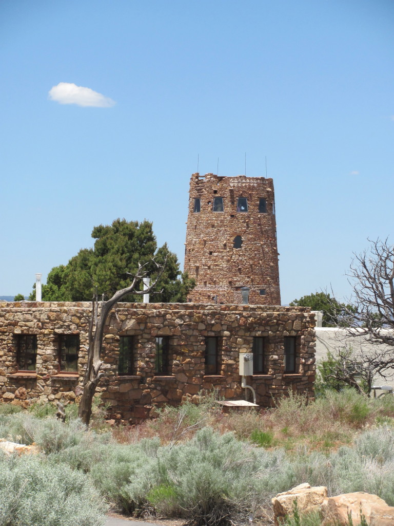Grand Canyon Rim to Rim with kids: Desert Watchtower