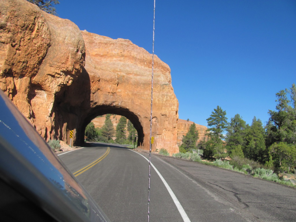 Driving to Bryce Canyon