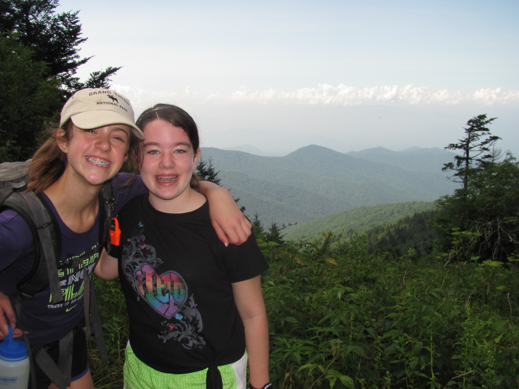 Naomi and Her Cousin on the Appalachian Trail