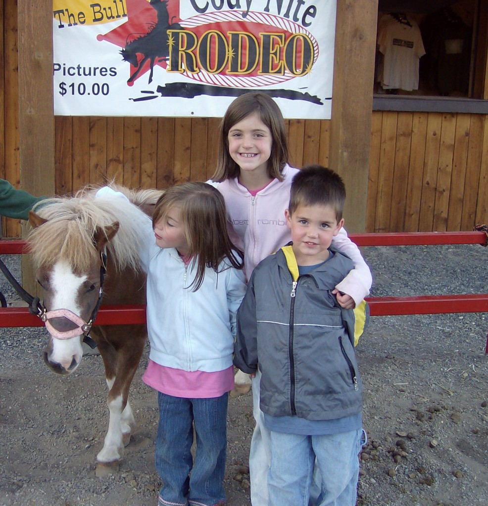 Yellowstone with kids: Cody Night Rodeo
