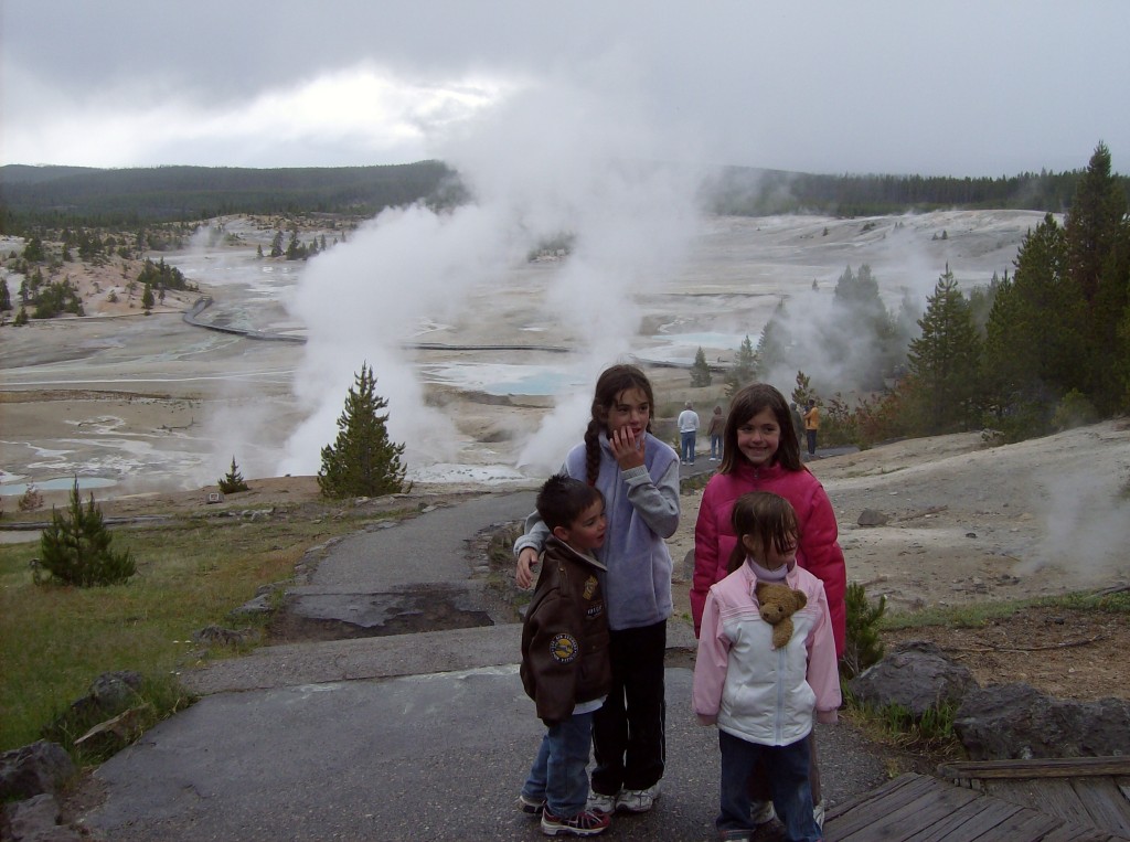 Yellowstone with kids