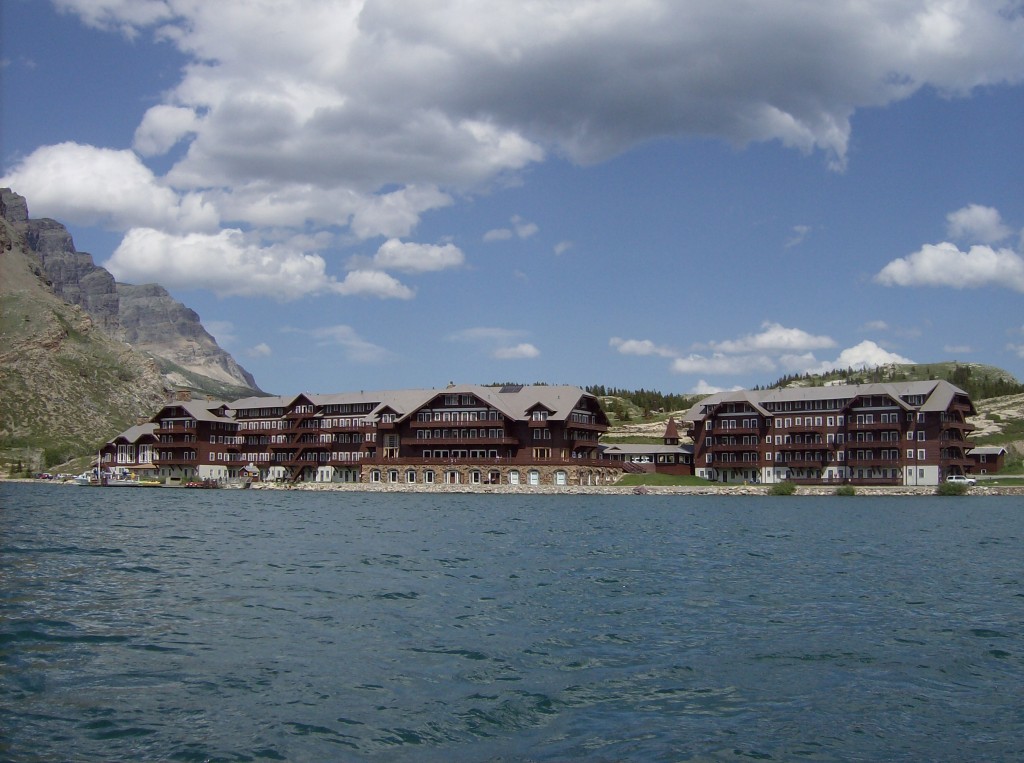 Views From Rowing From Many Glacier Hotel: Family Friendly Activities in Glacier National Park