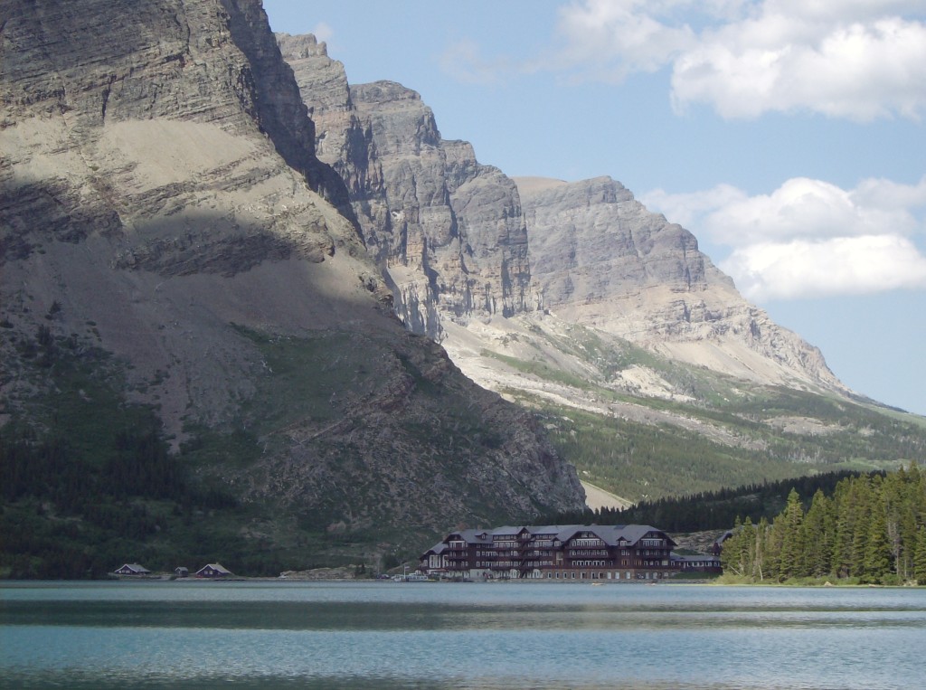 Views From Rowing From Many Glacier Hotel: Family Friendly Activities in Glacier National Park