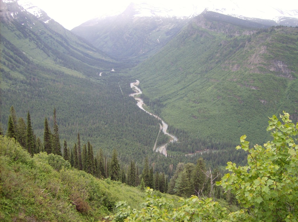 Views Along the Going to the Sun Road- Family Friendly Activities in Glacier National Park