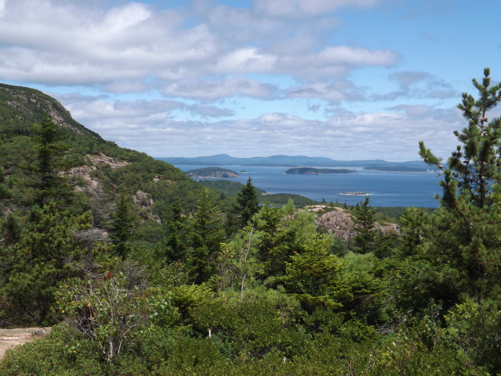Views From the Beehive Trail in Acadia National Park