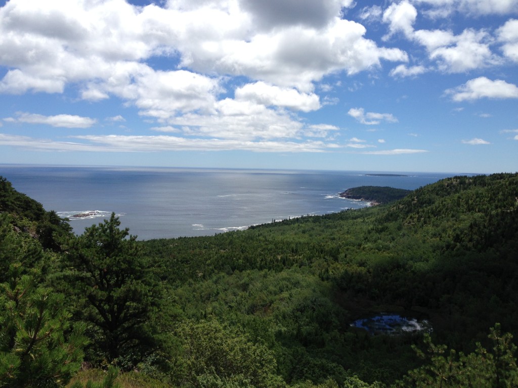 Views From the Beehive Trail in Acadia National Park