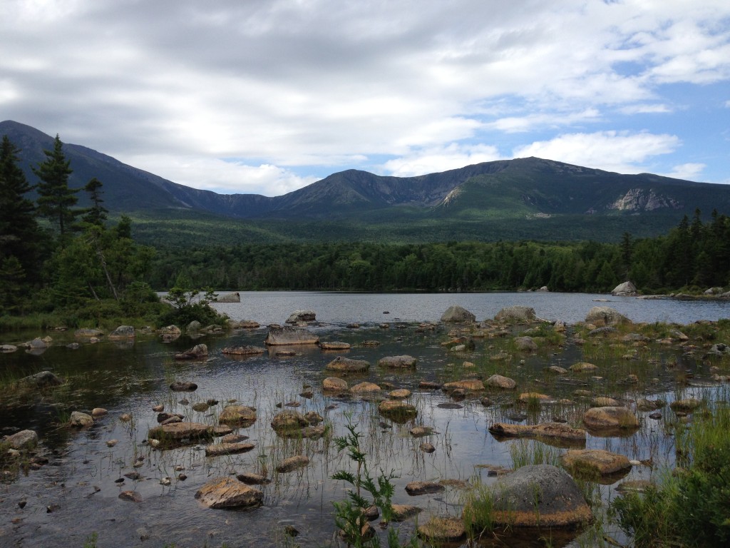 Climbing South Turner Mountain: Sandy Stream Pond in Baxter State Park