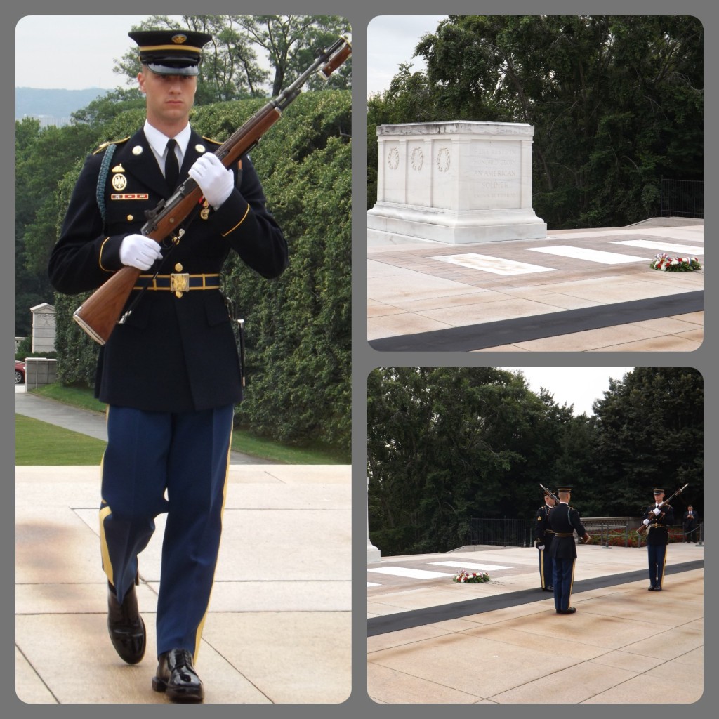 Tomb of the Unknowns Changing of the Guard