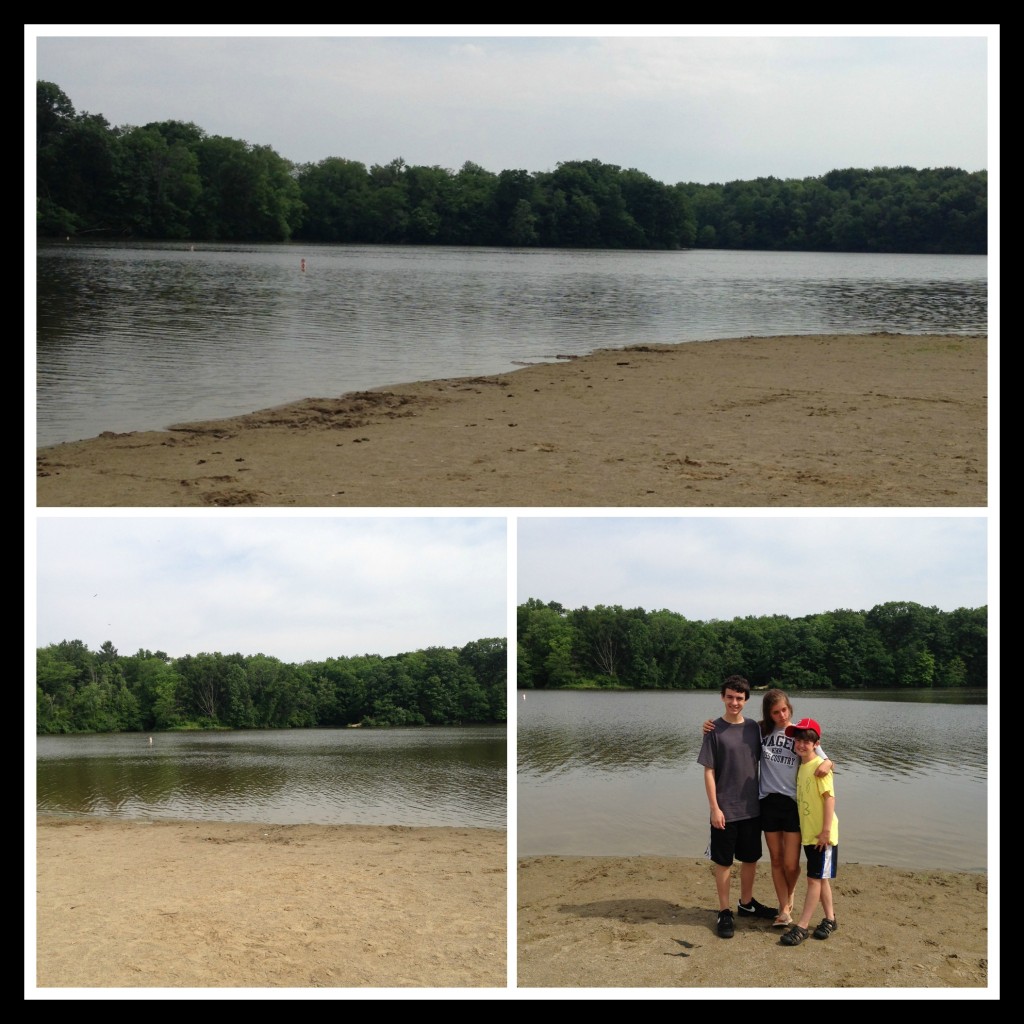 The 'Beach" at Stonelick State Park 