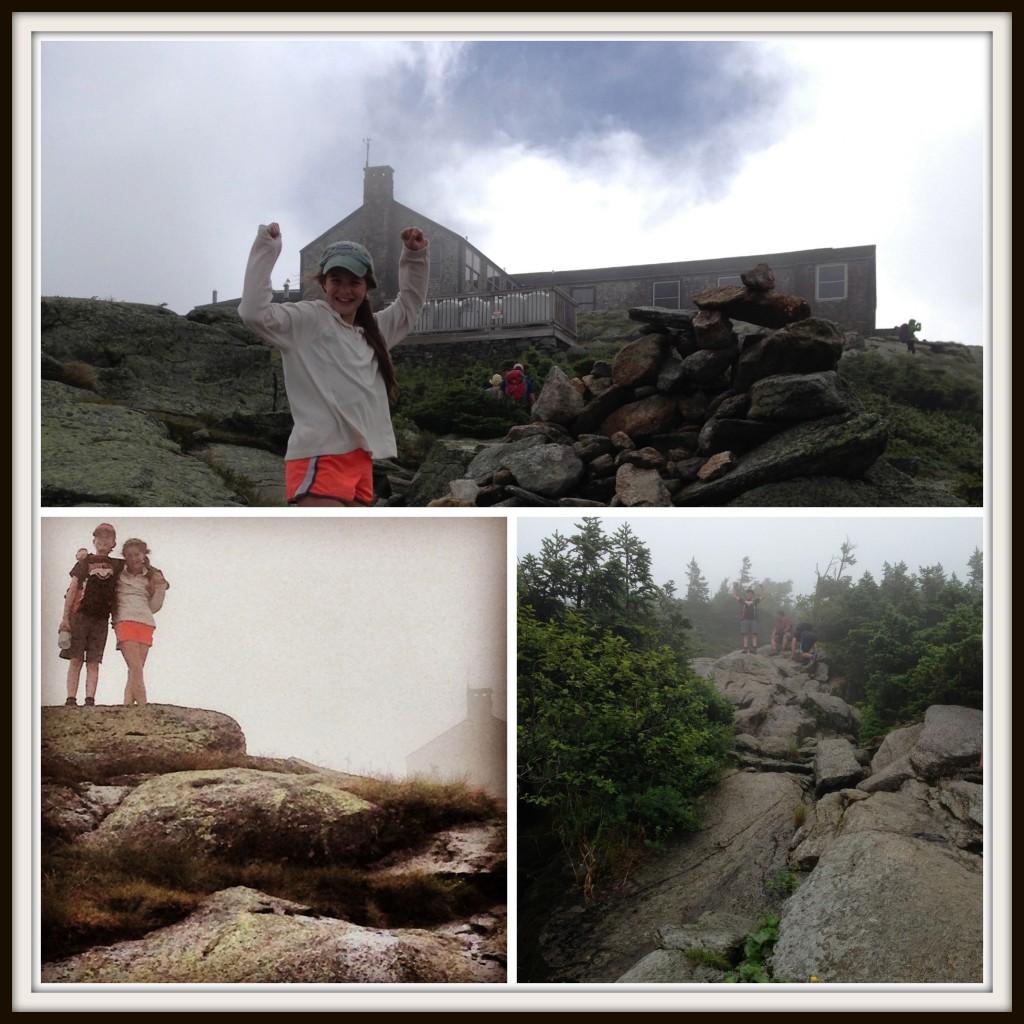 Climbing Mt. Washington with kids: Arriving At Lakes of the Clouds Hut