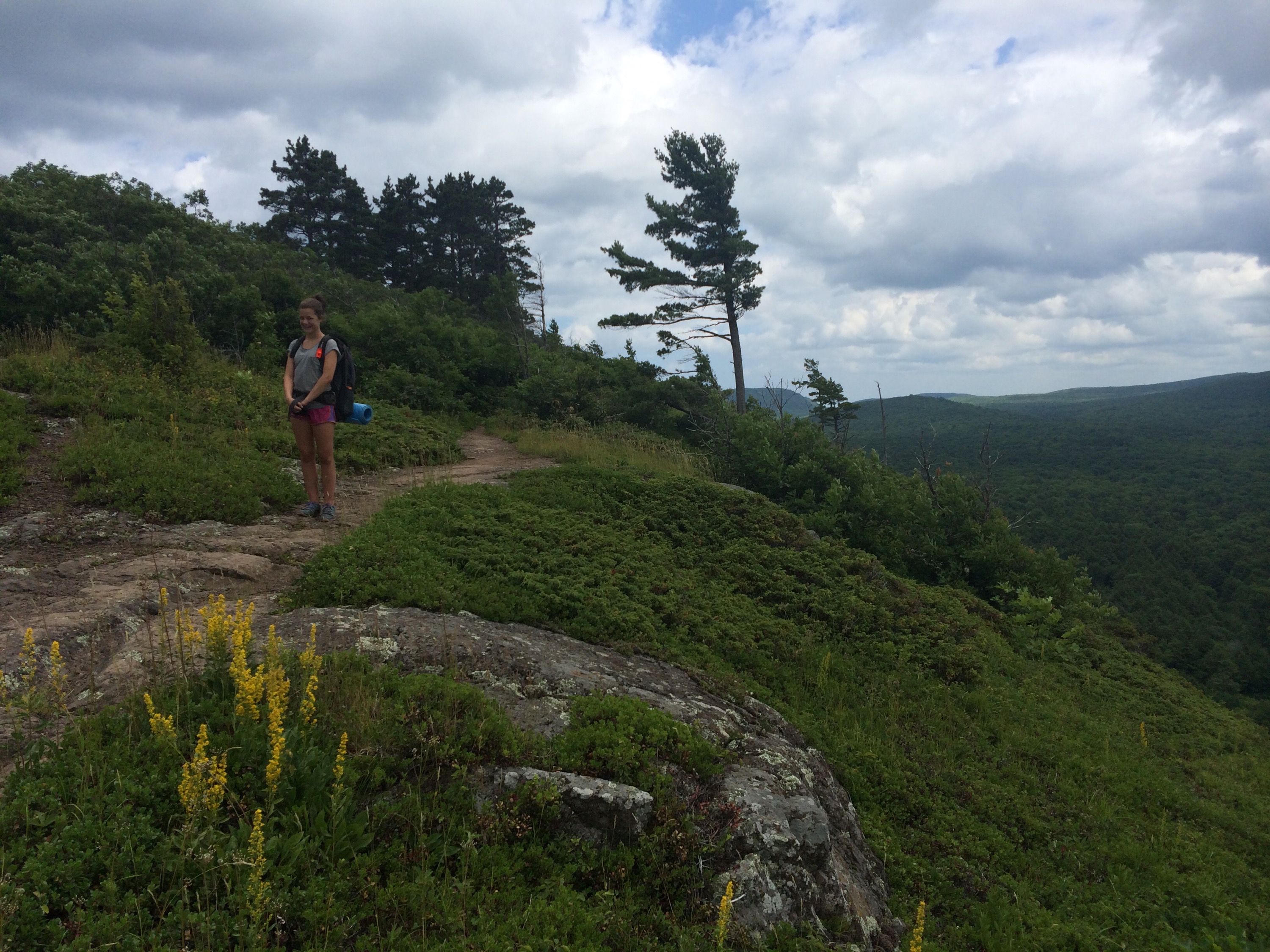 Backpacking Porcupine Mountains State Park