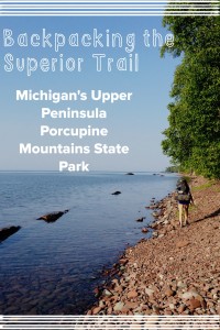 Backpacking Superior Trail Porcupine State Park