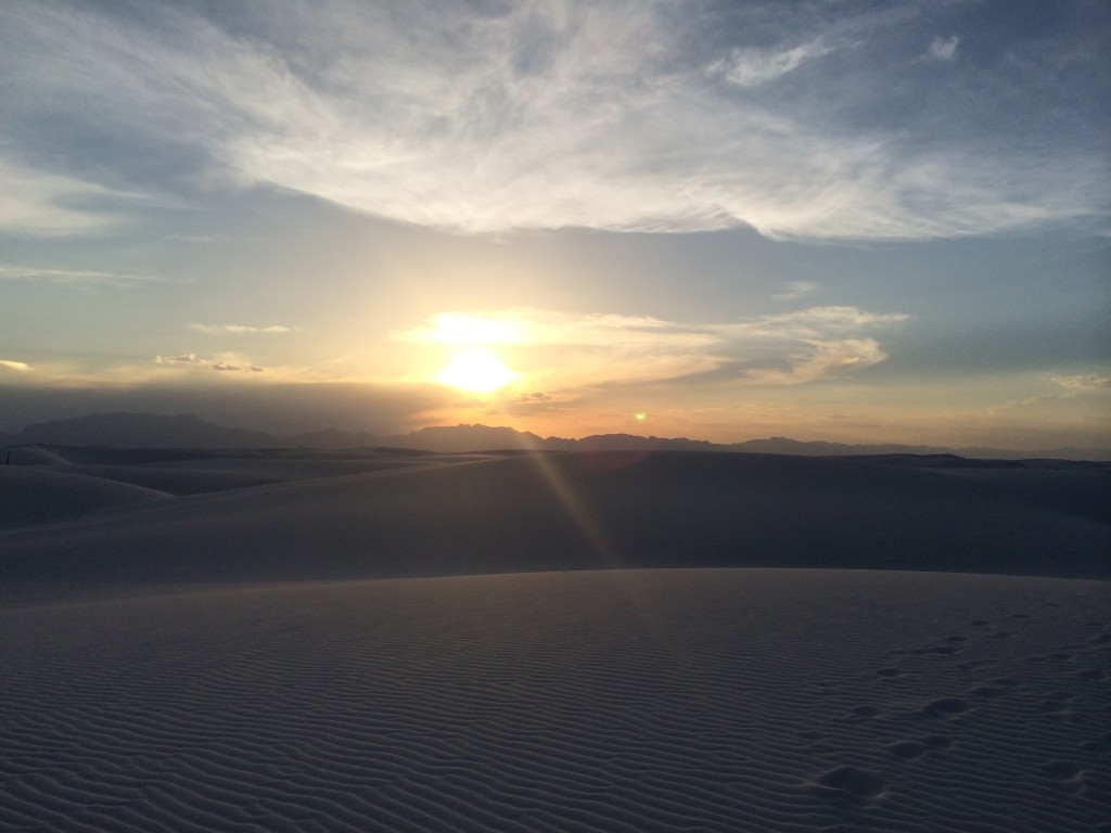 Backpacking White Sands National Monument