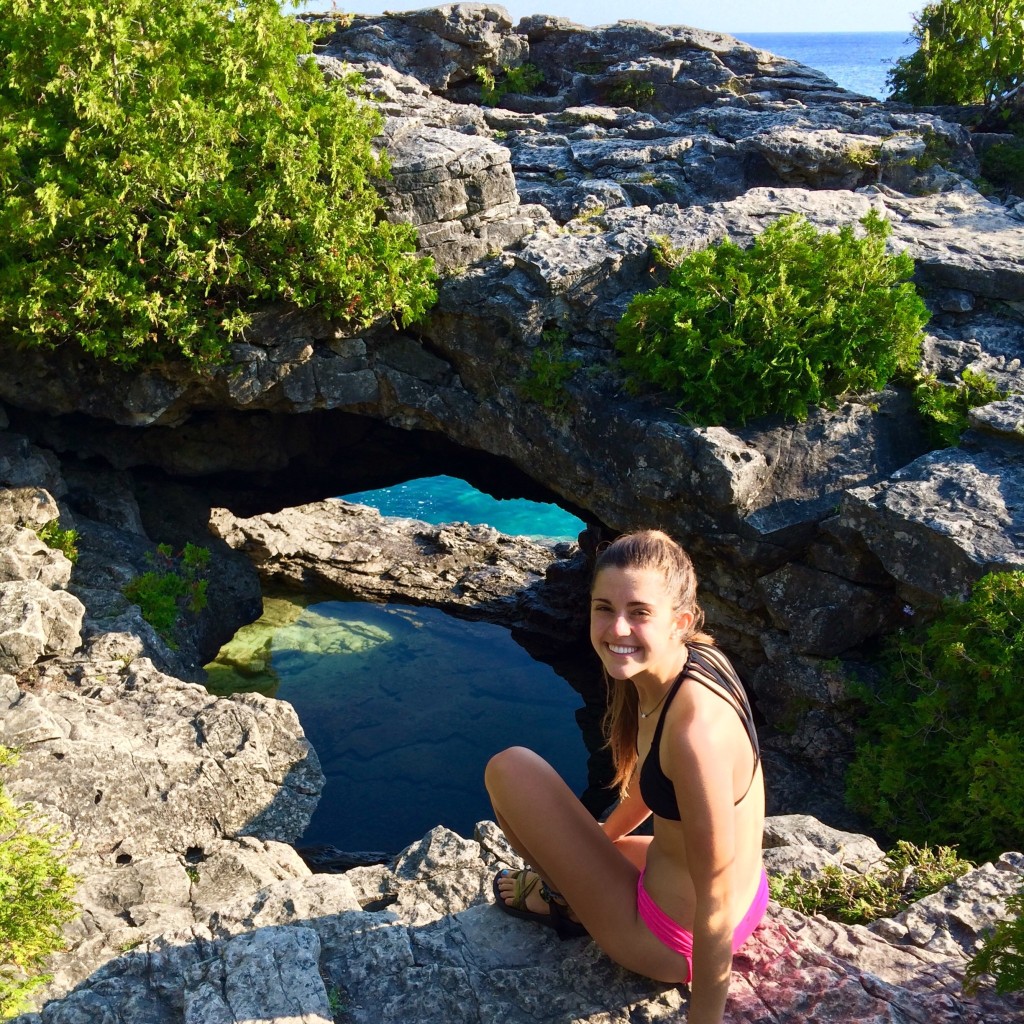 The Grotto at Bruce Peninsula National Park 