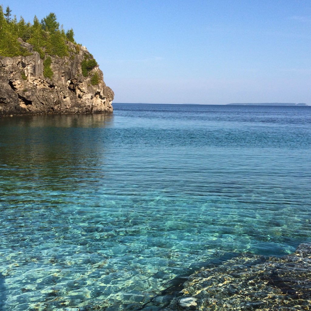 Backpacking Bruce Trail to Stormhaven in Bruce Peninsula National Park