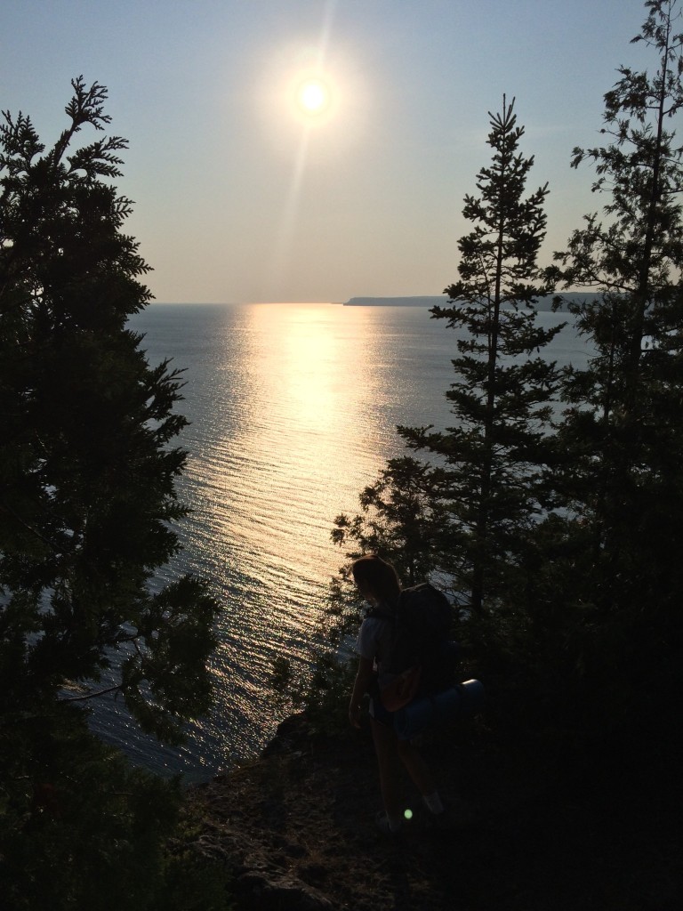 Backpacking Bruce Trail in Bruce Peninsula National Park
