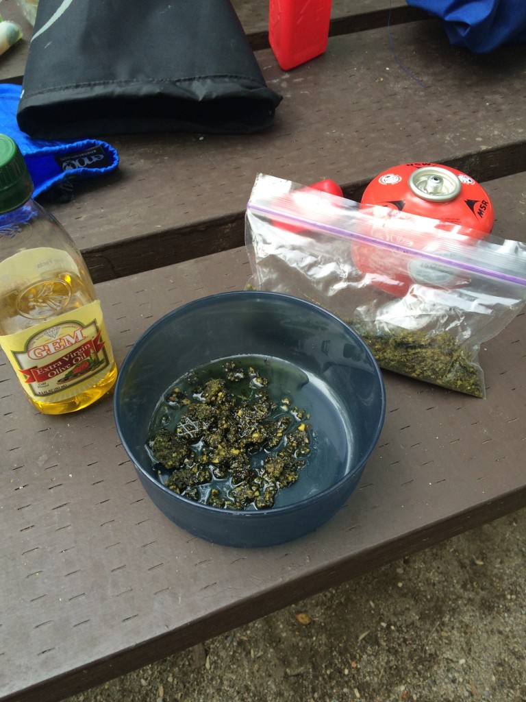 Dehydrated Pesto For Backpacking