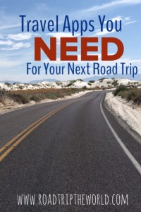 Road Trip Travel Apps