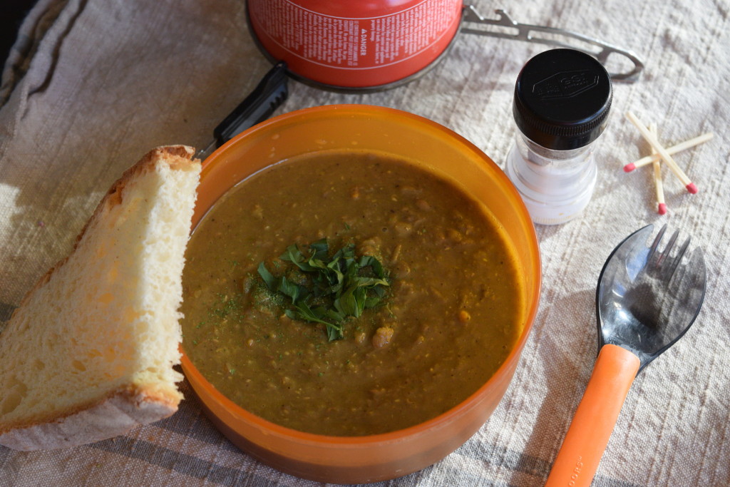 Easy Backpacking Meals - Dehydrated Lentil Soup