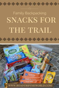 Family Backpacking Trail Snacks