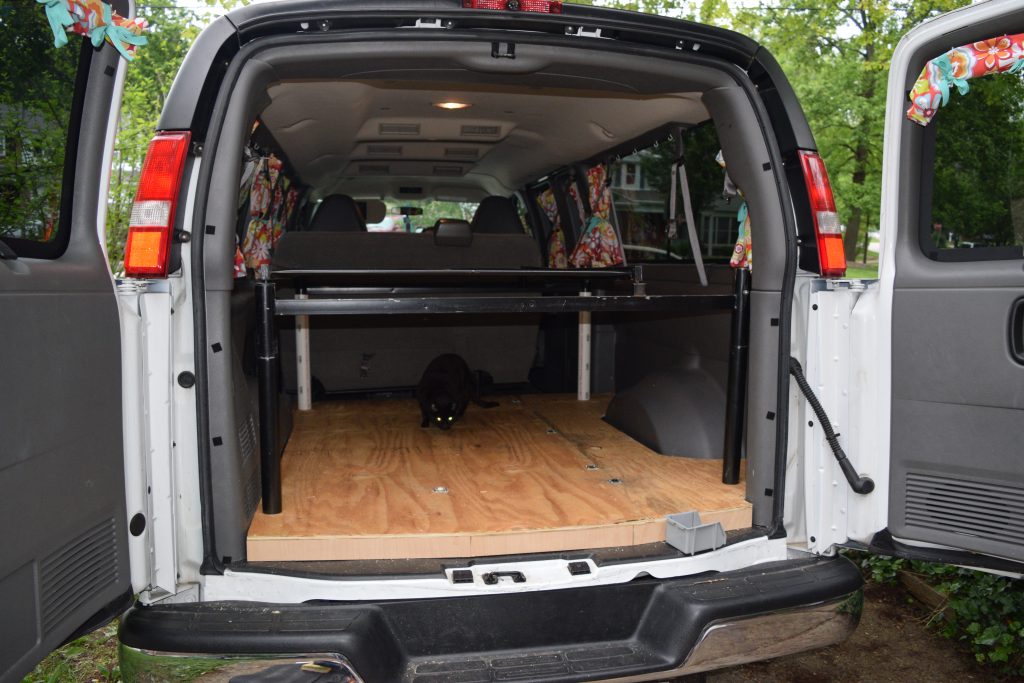 Building Bunk Beds in the Camper Van