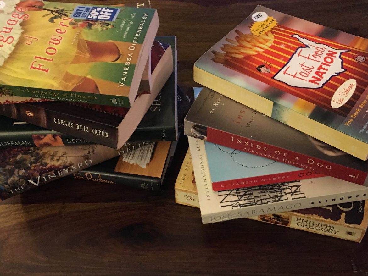 Save Money on Road Trips - Buy Books at Thrift Stores