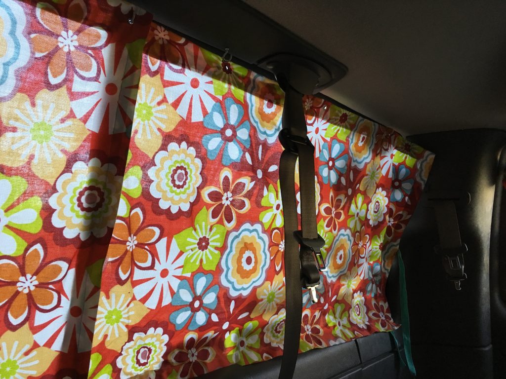 Making Camper Van Curtains