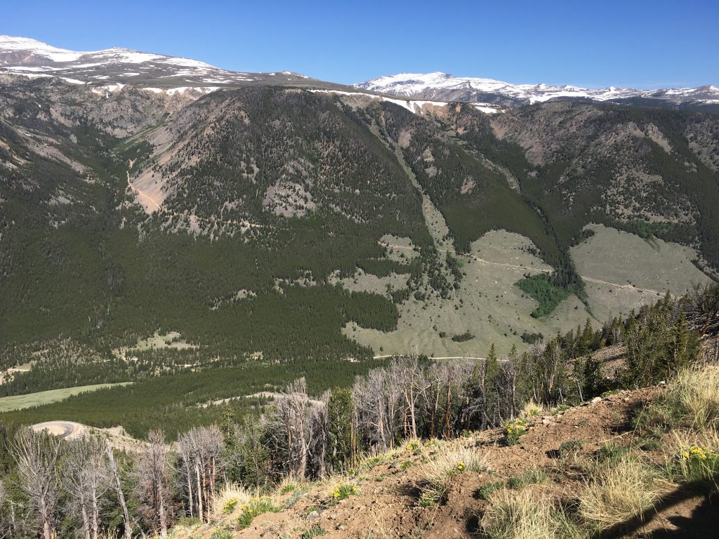 Driving the Beartooth Highway to Yellowstone National Park